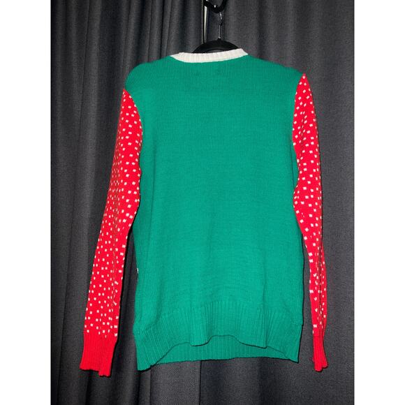 Ugly Christmas Sweater Xmas Size Medium Spencer’s - Picture 3 of 3